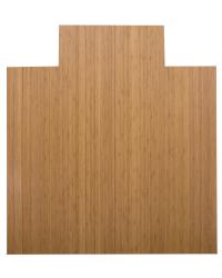 55x57 Bamboo Roll-Up Chair Mat